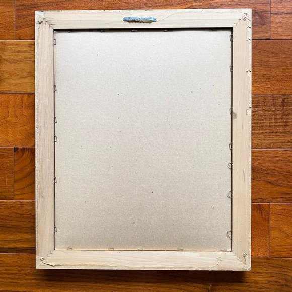 Vintage Signed Lena Liu Oriental Mums Art Print-Matted Framed Behind Glass - Picture 4 of 7